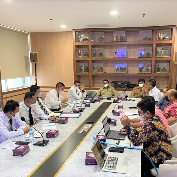 Rapat Koordinasi mengenai Air Bawah Tanah di Kawasan Industri Medan